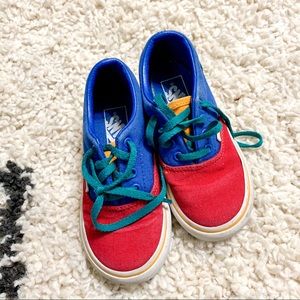 Toddler boys Vans sz 8